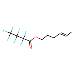 4-Hexen-1-ol, (4E)-, heptafluorobutyrate