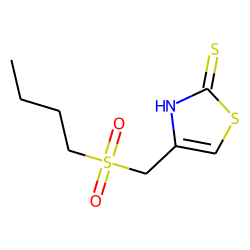 4-(N-butylsulfonylmethyl)-4-thiazoline-2-thione