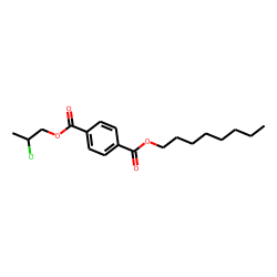 Terephthalic acid, 2-chloropropyl octyl ester