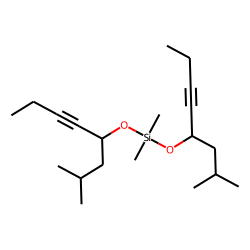 Silane, dimethyldi(2-methyloct-5-yn-4-yloxy)-