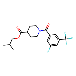 Isonipecotic acid, N-(3-fluoro-5-trifluoromethylbenzoyl)-, isobutyl ester
