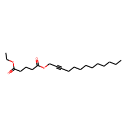 Glutaric acid, ethyl tridec-2-ynyl ester