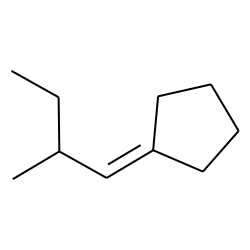 Cyclopentane, (2-methylbutylidene)-
