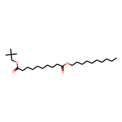 Sebacic acid, decyl neopentyl ester