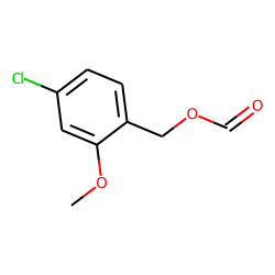 Formic acid, (4-chloro-2-methoxyphenyl)methyl ester