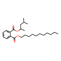 Phthalic acid, 4-methylpent-2-yl undecyl ester