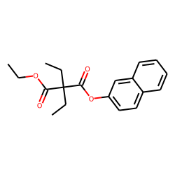 Diethylmalonic acid, ethyl 2-naphthyl ester