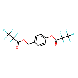 4-Hydroxybenzyl alcohol, bis(pentafluoropropionate)