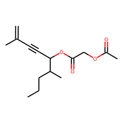 Acetoxyacetic acid, 2,6-dimethylnon-1-en-3-yn-5-yl ester