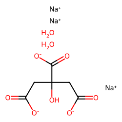 1,2,3-Propanetricarboxylic acid, 2-hydroxy-, sodium salt, dihydrate