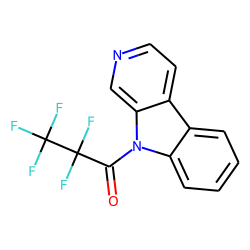 Norharmane, N-pentafluoropropionyl-