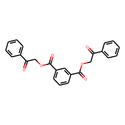 Diphenacyl isophthalate