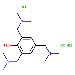 Phenol, 2,4,6-tris(dimethylaminomethyl)-, trihydrochloride