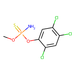 O-methyl o-(2,4,5-trichlorophenyl) amidothiophosphate