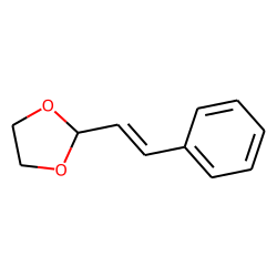 1,3-Dioxolane, 2-(2-phenylethenyl), (E)