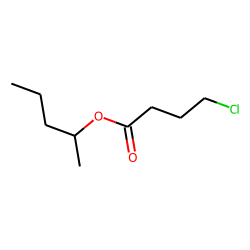 4-Chlorobutyric acid, 2-pentyl ester