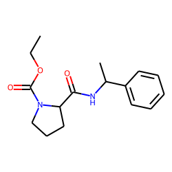 D-Pro, N-ethoxycarbonyl, (S)-1-phenylethylamide