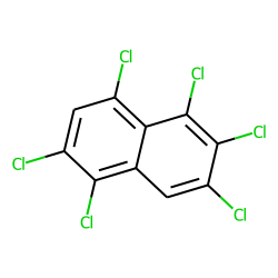 Naphthalene, 1,2,3,5,6,8-hexachloro