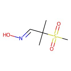 Propanal, 2-methyl-2-(methylsulfonyl)-, oxime