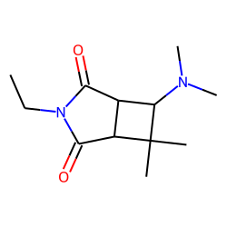 1,2-Cyclobutane-dicarboximide, n-ethyl-4-dimethylamino-3,3-dimethyl-