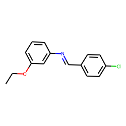 p-chlorobenzylidene-(3-ethoxyphenyl)-amine