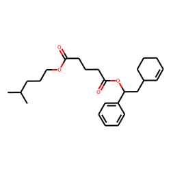 Glutaric acid, isohexyl 1-phenyl-2-(3-cyclohexenyl)ethyl ester