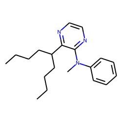 2-(N-methylanilino)-3-(5-nonyl) pyrazine