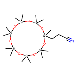 2,2,4,4,6,6,8,8,10,10,12,12,14-tridecamethyl-12-(2-cyanoethyl)-[1,3,5,7,9,11,13,2,4,6,8,10,12,14]cycloheptasiloxane