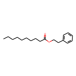 Decanoic acid, 2-phenylethyl ester