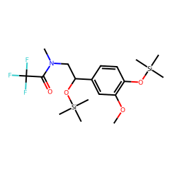 N-TRIFLUOROACETYL-O,O'-BIS(TRIMETHYLSILYL)METANEPHRINE