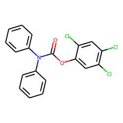 N,N-Diphenylcarbamic acid, 2,4,5-trichlorophenyl ester