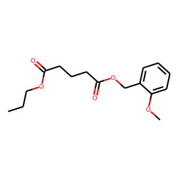 Glutaric acid, 2-methoxybenzyl propyl ester