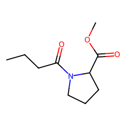 L-Proline, N-butyryl-, methyl ester