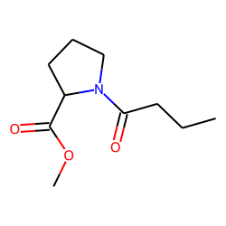 l-Proline, N-butyryl-, methyl ester