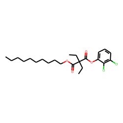 Diethylmalonic acid, decyl 2,3-dichlorophenyl ester