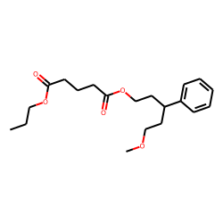 Glutaric acid, 5-methoxy-3-phenylpentyl propyl ester