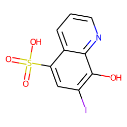 8-Hydroxy-7-iodo-5-quinoline sulfonic acid