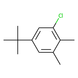Benzene, chloro, 1,2-dimethyl, 4-(1,1-dimethylethyl)