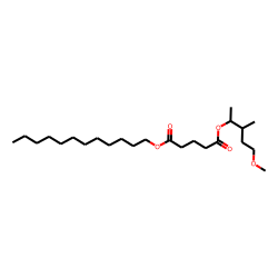 Glutaric acid, dodecyl 5-methoxy-3-methylpent-2-yl ester