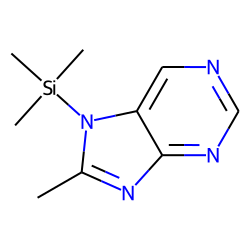 6-Methylpurine, TMS