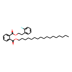 Phthalic acid, 2-(2-fluorophenyl)ethyl heptadecyl ester
