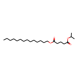 Glutaric acid, isopropyl tetradecyl ester