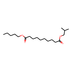 Sebacic acid, isobutyl pentyl ester