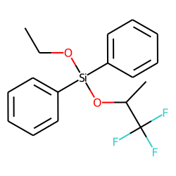 Silane, diphenylethoxy(1,1,1-trifluoroprop-2-yloxy)-