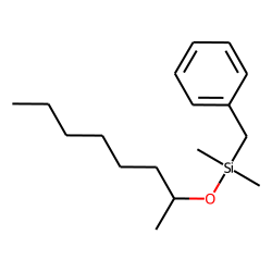 2-Octanol, benzyldimethylsilyl ether