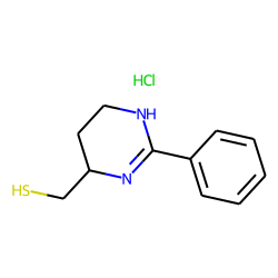 6-Mercaptomethyl-2-phenyl-3,4,5,6-tetrahydropyrimidine hydrochloride