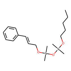 Silane, dimethyl(dimethyl(3-phenylpro-2-enyloxy)silyloxy)pentyloxy-