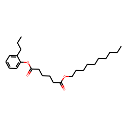 Adipic acid, decyl 2-propylphenyl ester