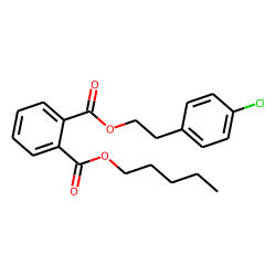 Phthalic acid, 2-(4-chlorophenyl)ethyl pentyl ester
