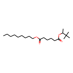 Adipic acid, 3,3-dimethylbut-2-yl nonyl ester